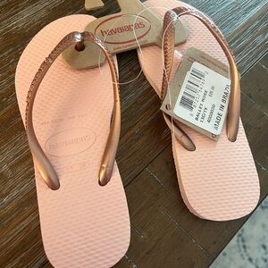 Havaianas Pink Flip Flops